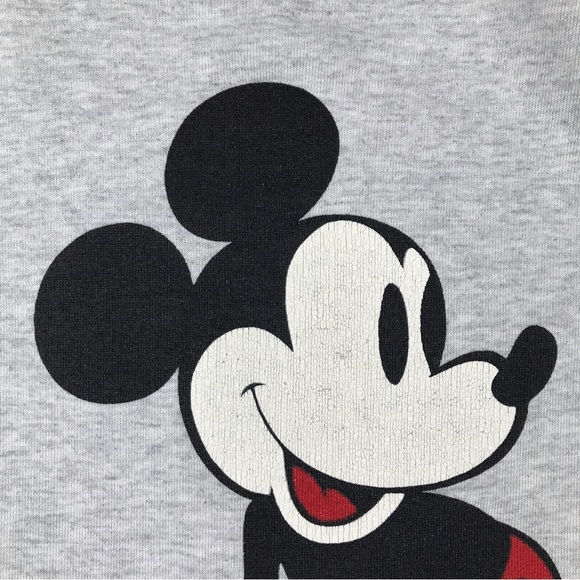 Vintage Disney Designs Gray Mickey Mouse Sweatshirt - Picture 6 of 11